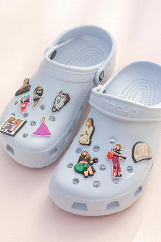 Taylor Theme Shoe Charm ~ fits Crocs!