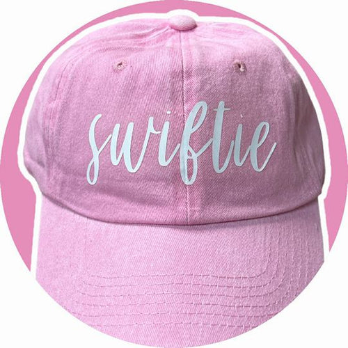 Pink Swiftie Baseball Hat ~ big kids / adult sizes NEW