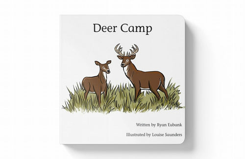 Deer Camp Children's Board Book