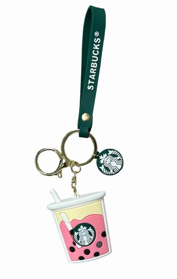 Music City Creative Can We Stop at Starbucks Keychain