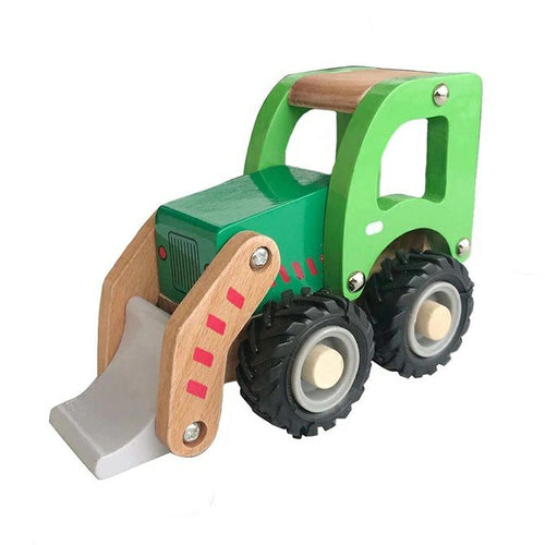 Wooden Front Loader Push Vehicle