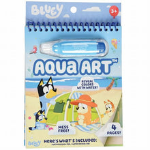 Load image into Gallery viewer, Bluey Aqua Water Art Activity Book