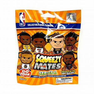 Squeezymates Nba 2024 Slow Rise Mystery Blind Bag Player Keychain