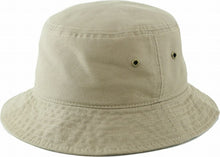 Load image into Gallery viewer, Child Tan Bucket Hat