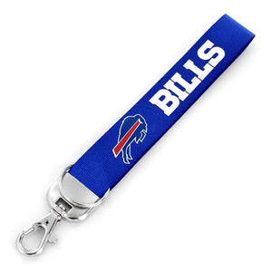 NFL Buffalo Bills Deluxe Wristlet Keychain NEW