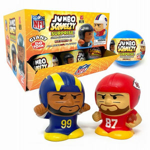 Jumbo Squeezy Surprise NFL series 2 Slo Rise Mystery Ball