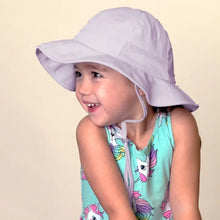 Load image into Gallery viewer, Lavender Adjustable Sun Hats infant - child size! NEW