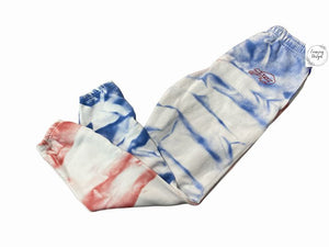 White Unisex Bills Mafia Tie Dye Sweatpants Sizes S - 2XL Adult NEW
