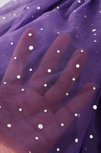 Load image into Gallery viewer, Purple Halloween Bat Applique Tutu Dress NEW