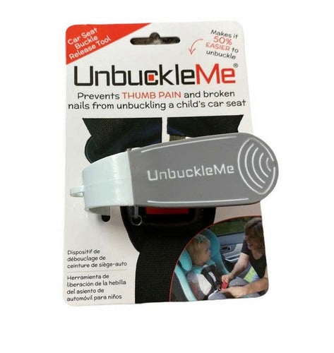Unbuckle Me Car Seat Buckle Release Gray NEW!