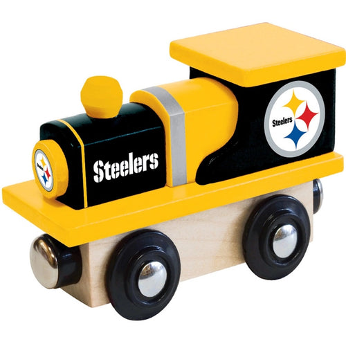 Pittsburgh Steelers NFL Wood Train Engine NEW