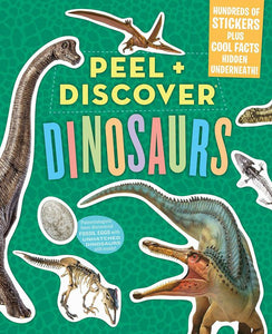 Peel & Discover Dinosaurs ~ Sticker Activity Book NEW