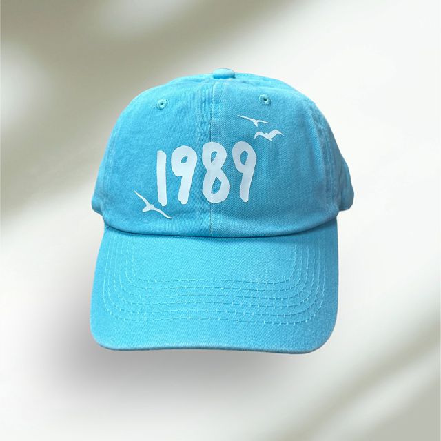 Blue Taylor Inspired 1989 Baseball Hat Big Kids / Adult Sizes NEW