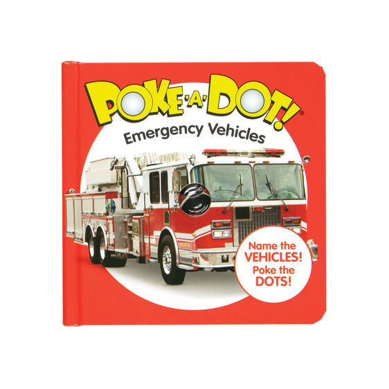Melissa & Doug Poke-A-Dot: Emergency Vehicles New