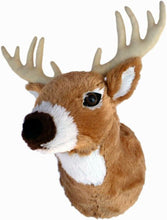 Load image into Gallery viewer, Whitetail Deer 13&quot; Plush Mount Wall Toy Mount NEW