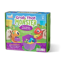 Load image into Gallery viewer, Grab that Monster Fine Motor Game. Educational Toy. Packaging /Box.