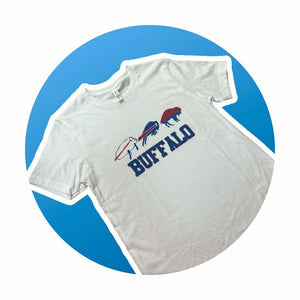Buffalo Through Time Unisex T-Shirt - Bills NEW