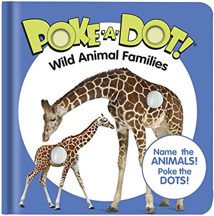 Melissa & Doug Poke a Dot Wild Animal Families Book