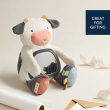 Load image into Gallery viewer, Itzy Ritzy New Itzy Bitzy Mirror Cow Texture Baby Toy