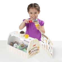 Load image into Gallery viewer, Melissa &amp; Doug Scoop &amp; Serve Ice Cream Counter New