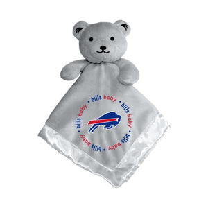 Buffalo Bills baby lovey bear blanket with logo 