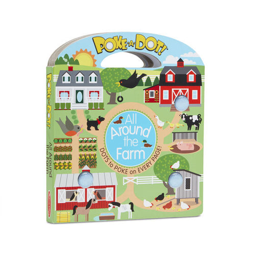 Melissa & Doug Poke a Dot All Around Sunny Farm Book NEW