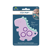 Load image into Gallery viewer, Itzy Ritzy Itzy Pop Lilac Dino Teether NEW