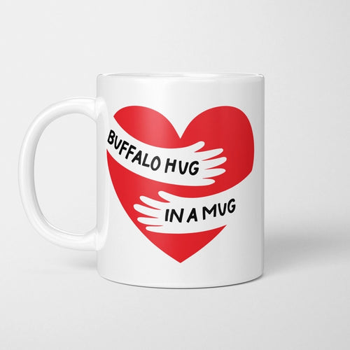 Buffalo Hug in A Mug Ceramic 11oz Mug NEW