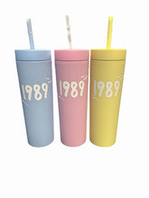Load image into Gallery viewer, 1989 Taylor inspired embellished tumbler 16oz multiple colors