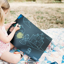 Load image into Gallery viewer, Imagination Starters Princess Chalkboard Placemat 12&quot;x17&quot; NEW