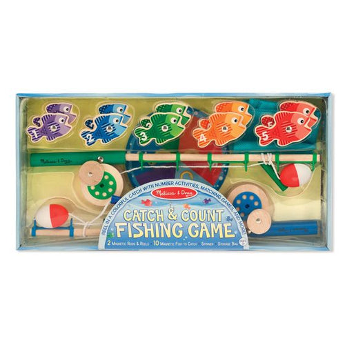 Melissa & Doug New Catch & Count Fishing Game NEW