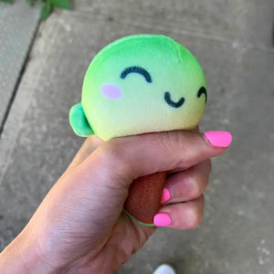 Bubble Stuffed Sensory Squeeze Toy Green Avocado