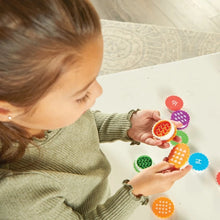 Load image into Gallery viewer, Learning Resources Mini Number Treats. Matching Coutning Educational Toys. Child using toy.