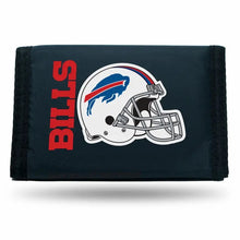 Load image into Gallery viewer, NFL Buffalo Bills Nylon Trifold Wallet NEW