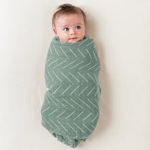 Load image into Gallery viewer, Muslin Swaddle Blanket Sage