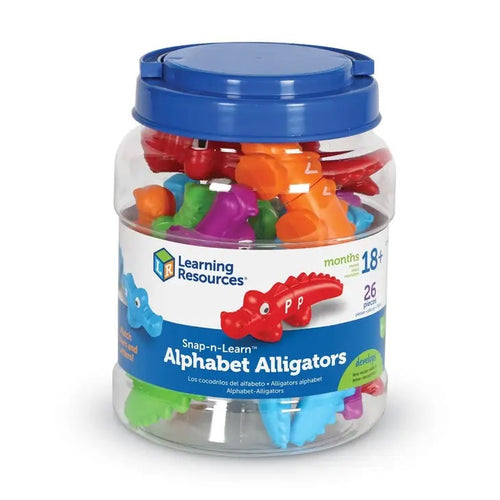 Learning Resources Snap-N-Learn™ Alphabet Alligators NEW