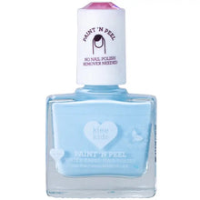 Load image into Gallery viewer, Klee Naturals Peel off Nail Polish ~ Little Rock Blue ~ Made in USA!