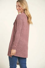 Load image into Gallery viewer, Pink Long-Sleeved Woman&#39;s Open Cardigan ~ soft &amp; stretchy NEW