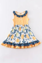 Load image into Gallery viewer, Citrus &amp; Sunshine Lemons Ruffle Twirl Dresses NEW ~ Choose your size