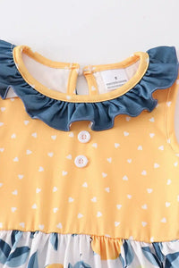 Citrus & Sunshine Lemons Ruffle Twirl Dresses NEW ~ Choose your size