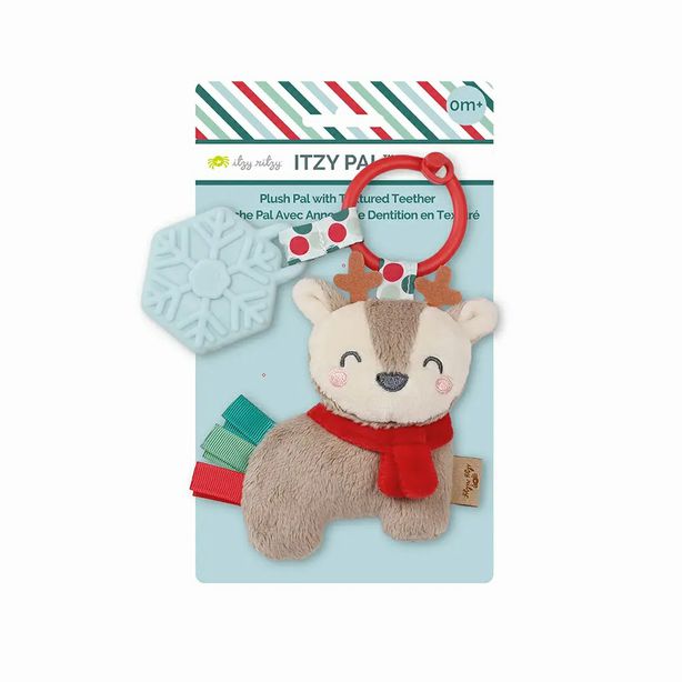 Holiday Reindeer Itzy Pal™ Plush + Teether NEW!