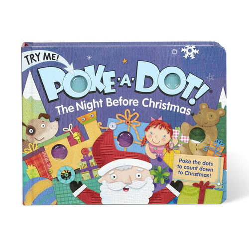 Melissa & Doug Poke A Dot The Night Before Christmas Book NEW