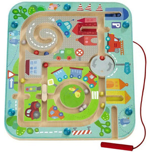 HABA Town Maze Magnetic Travel Game.