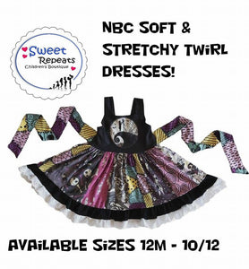 NBC Jack Sally Soft & Stretchy Twirl Tie dress NEW ~ choose your size