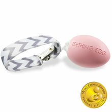 Load image into Gallery viewer, The Teething Egg ~ Pink NEW Made in USA!