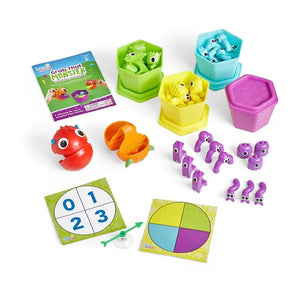 Grab that Monster Fine Motor Game. Educational Toy. all pieces that come with.