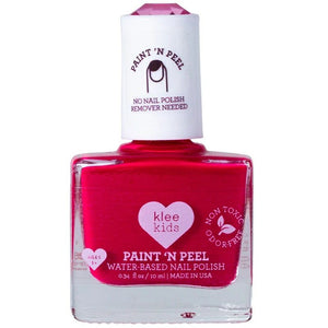 Klee Naturals Peel off Nail Polish ~ Denver Royal Fuchsia ~ Made in USA!