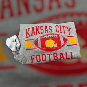 Kansas City Football Crewneck Sweatshirts ~ adult sizes NEW