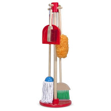 Load image into Gallery viewer, Melissa &amp; Doug Let&#39;s Play House! Dust, Sweep, Mop Set NEW