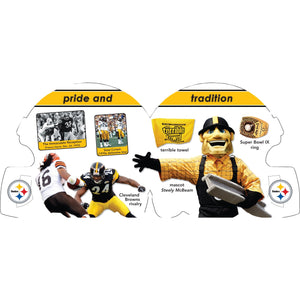 Pittsburgh Steelers 101 Board Book NEW